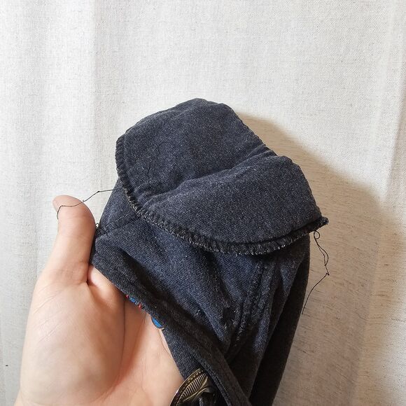 Vintage Country Western T-shirt Womens L XL Fringe Concho Beaded Studs Faded USA - Picture 7 of 8